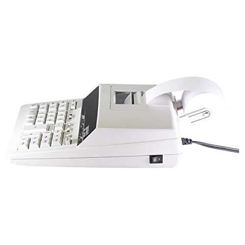  [아마존베스트]Monroe Systems for Business 6120X Genuine Monroe 12-Digit Print/Display Business Medium-Duty Calculator, Ivory