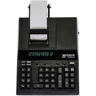 [아마존베스트]MONROE SYSTEMS FOR BUSINESS (1) Monroe 2020PlusX 12-Digit Medium-Duty Color Printing Calculator in Black