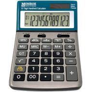 MONROE SYSTEMS FOR BUSINESS Monroe Handheld 12-Digit Paperless Calculator with Check and Correct Functionality