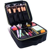 [아마존 핫딜]  [아마존핫딜]MONSTINA Makeup Train Cases Professional Travel Makeup Bag Cosmetic Cases Organizer Portable...