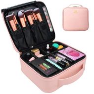 [아마존 핫딜] MONSTINA Makeup Case,Travel Makeup Train Case Cosmetic Case with Women,Makeup Organizers and Portable Makeup Bag for Cosmetics Jewelry Makeup Brushes Toiletry