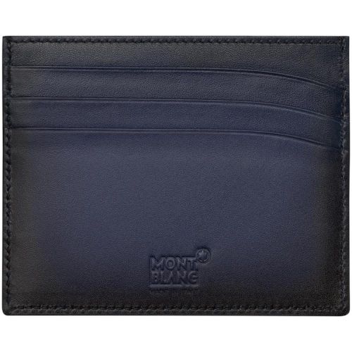  MONTBLANC Montblanc Credit Card Case, navy blue (blue) - 113174