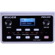 MOOER PE100 Portable Desk Top Guitar Multi Effects with 198 presets, 36 effects, Drum Machine, Metronome, Tap Tempo, Aux In Headphone