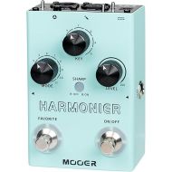 MOOER Harmonier Vocal Effects Processor Guitar Voice Pedal Vocal Stompbox Microphone Amplifier for Live Singing Streaming Recording (MVP2)