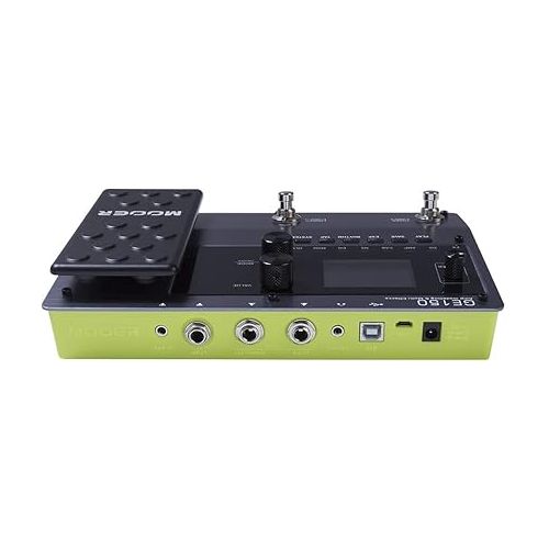  MOOER GE150 Electric Guitar Amp Modelling Multi Effects Pedal Portable Multi Effects Processor with Expression & IR Loading for Live show, Live Streaming, Home Studio, Guitar Practice