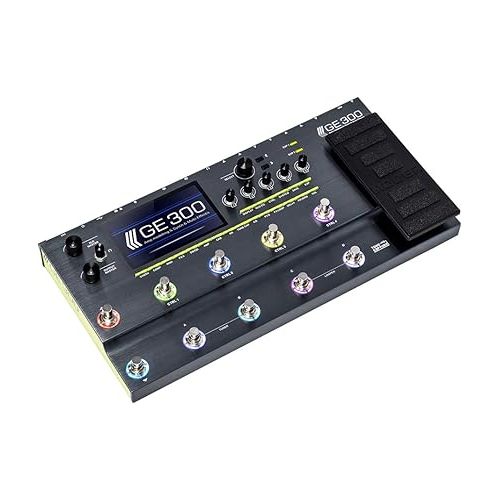  MOOER GE300 Amp Modelling, Multi Effects, Guitar Synth Pedal, Flagship Multi Effects Instruments Processor for Guitar Recording,Stage Live show