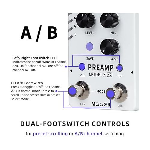  MOOER Radar Cab Speaker Simulator Guitar Bass Guitar Cab Modelling Preamp Model X X2 Multi Preamp Pedal Amp Modelling Bass Cab Sim