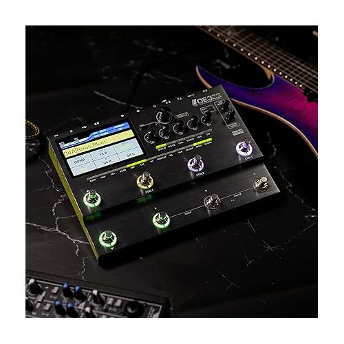  MOOER GE300 Lite Guitar Amp Modelling Multi Effects Processor, FX LOOP, Cab Sim, IR Loader, Tone Capture, Full Complement of Classic and Modern Effects for Stage and Studio