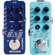 MOOER E7 Synth A7 Ambiance Reverb Guitar Effects Pedal