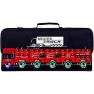 MOOER Red Truck Guitar Multi Effects Guitar FX Loop with Analogue Boost, Overdrive, Distortion Effects and Digital Ambiance Tones Stereo Reverb Delay Multi Modulation Pedal