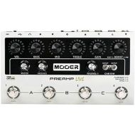 MOOER PreAMP Live with 12 Preamp Channels, Pre/Post Booster, Noise Gate, FX Loop，4 Cable Method