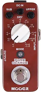 MOOER Pure Octave Precise polyphonic octave effects with no distorted sound