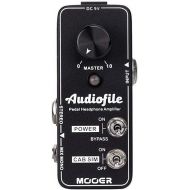 MOOER Audiofile Guitar Headphone Amp Analog, Access to Effects Circuits, Buffer/Clean Boost for Electric Guitar/Bass