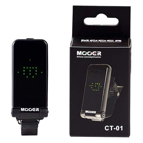  MOOER Clip on Tuner Electric Guitar Tuner Bass Guitar Tuner Acoustic Guitar tuner Chromatic tuner All Instruments Tuner