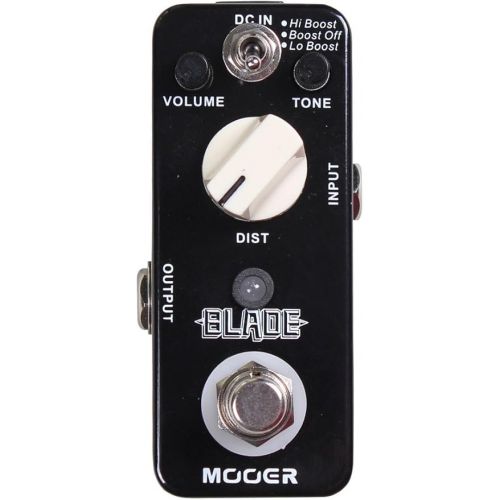  Mooer Blade, metal distortion micro pedal