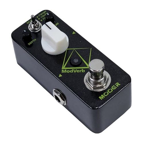  MOOER Modverb Compact Reverb with 3 Modulation, Flanger, Vibrato, Phaser and Tap Tempo, Frozen Functionality