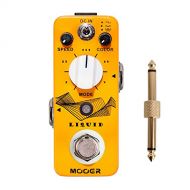 MOOER Mooer Micro Pedal Liquid Phaser Digital Phaser with 5 different phase effect types with Pedal Connctor,MusicOne