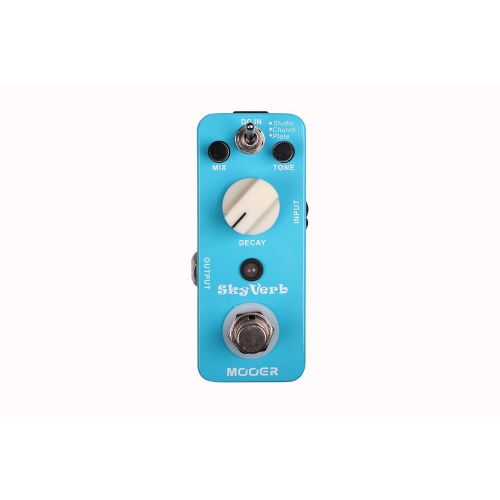  MOOER Mooer EQ Effects Pedal, 2.25 x 4.25 x 1.75 (Skyverb)