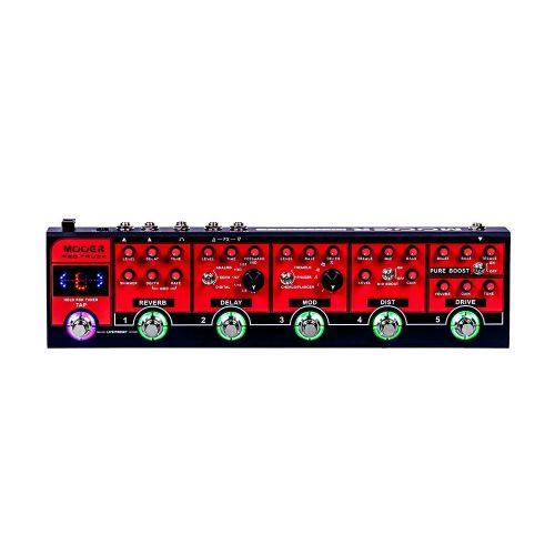  MOOER Red Truck Combined Effects Pedal