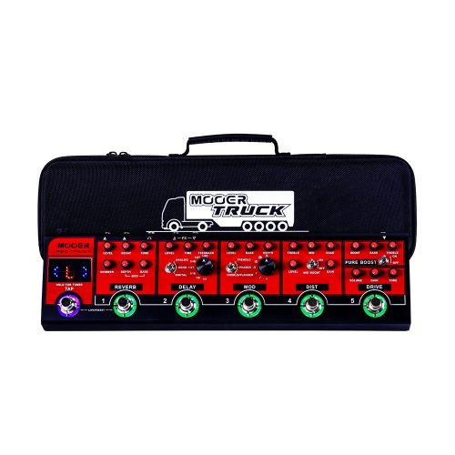  MOOER Red Truck Combined Effects Pedal