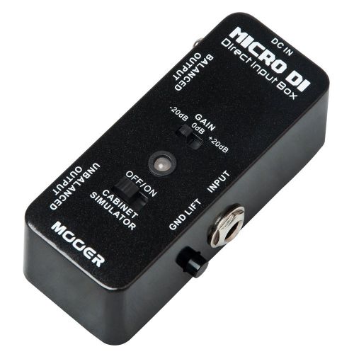  MOOER Mooer EQ Effects Pedal, 2.25 x 4.25 x 1.75 (Micro DI)