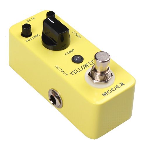  MOOER Acoustic Guitar Effect Pedal, 2.25 x 4.25 x 1.75 (Yellow Comp)