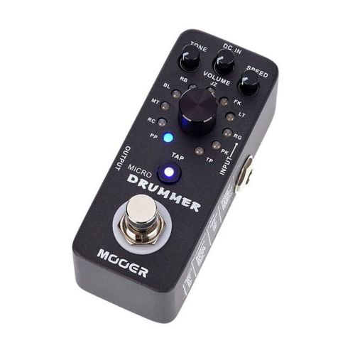  MOOER Mooer Audio Micro Drummer Digital Drum Machine Pedal