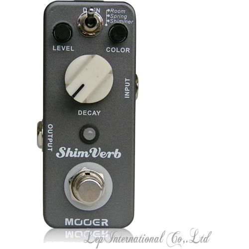  Mooer ShimVerb, digital reverb micro pedal