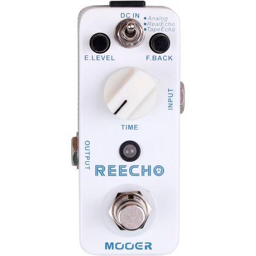  Mooer Reecho, digital delay pedal,White