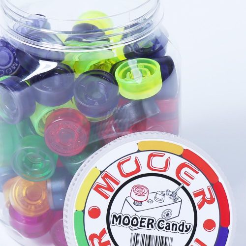  MOOER Candy Effects Pedal 100pcs Footswitch Toppers