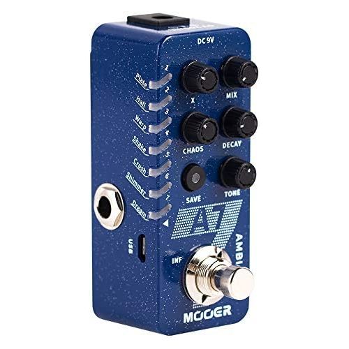  MOOER A7 Ambiance Reverb Pedal Guitar Effects Pedal