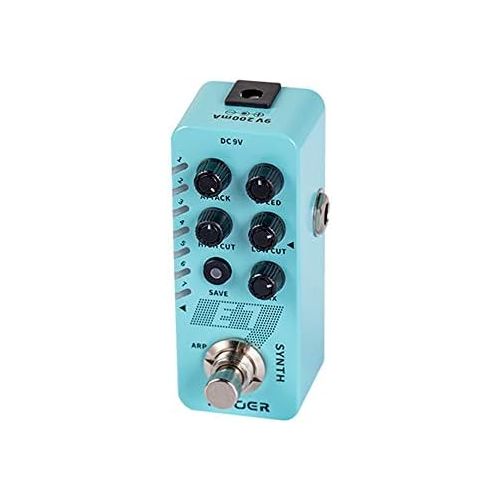  MOOER New Micro Series Mini Guitar Effects Pedal Reverb Delay Synth Looper from classic tones to experimental tones (E7 Synth)