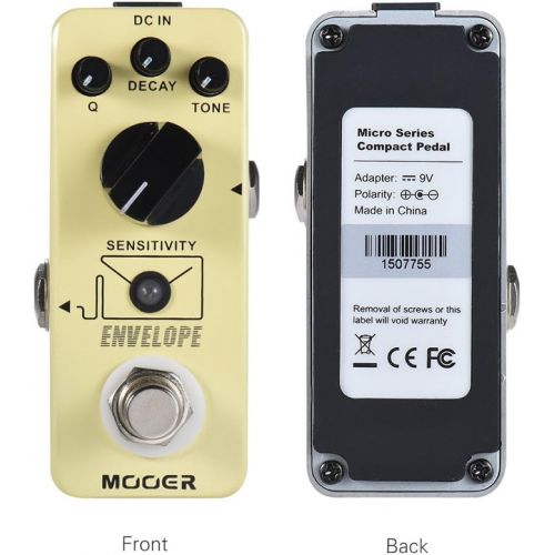  Mooer Audio Micro Envelope Analog Auto Wah Effect Pedal