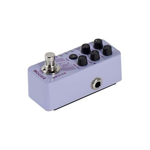  MOOER R7 Reverb 7 Different, Rich and Classic Reverb Types from the Church to Cave Reverb in a Compact Metal Shell with High Cut, Low Cut, Trail On Function