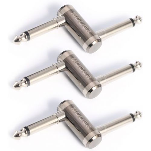  MOOER PC-Z Shape Z Pedal Connector Patch Connector (3-Pack)