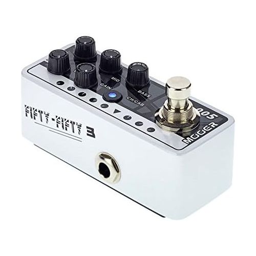  [아마존베스트]Mooer Micro PREAMP005Guitar Microphone Pre-Amp Pedal