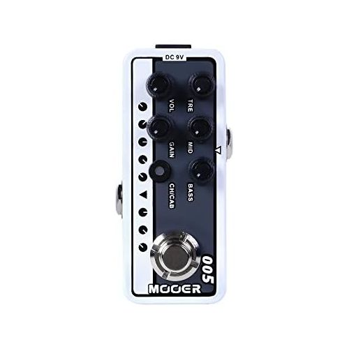  [아마존베스트]Mooer Micro PREAMP005Guitar Microphone Pre-Amp Pedal