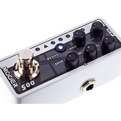  [아마존베스트]Mooer Micro PREAMP005Guitar Microphone Pre-Amp Pedal