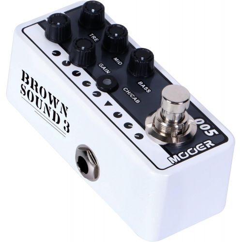  [아마존베스트]Mooer Micro PREAMP005Guitar Microphone Pre-Amp Pedal