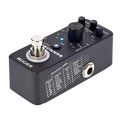  [아마존베스트]Mooer MicroDrummer Guitar Effects Pedal