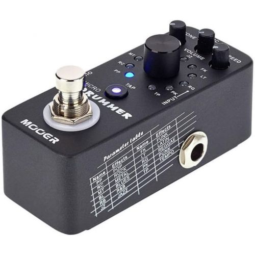  [아마존베스트]Mooer MicroDrummer Guitar Effects Pedal