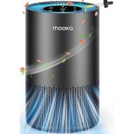 Air Purifiers for Home Large Room Pets Up to 1300 Sq Ft, MOOKA H13 True HEPA Air Purifier Cleaner with 360° Air Inlet, Fragrance, 13dB Air Purifier for Bedroom Wildfire Smoke Pet Dust Pollen Odor