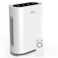 MOOKA TRUE HEPA+ Air Purifier, Auto Mode, Built-in Sensor, Activated Carbon, UV Enhanced 6-Point Air Filter, Large Room 1,750 Sq Ft, Remove 99.97% Allergies Smoke Odor Dust Pollen