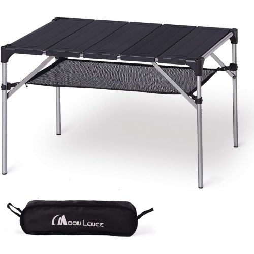  [아마존베스트]MOON LENCE Lightweight Portable Camping Table Compact Outdoor Aluminum Folding Table for Picnic Climbing