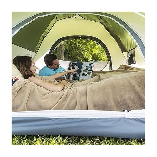  MOON LENCE Pop Up Tent Family Camping Tent for 4 Person Portable Instant Tent Automatic Tent Waterproof Windproof for Camping Hiking Mountaineering