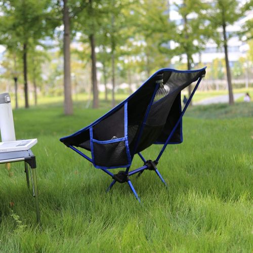  [아마존 핫딜]  [아마존핫딜]MOON LENCE Outdoor Ultralight Portable Folding Chairs with Carry Bag Heavy Duty 242lbs Capacity Camping Folding Chairs Beach Chairs
