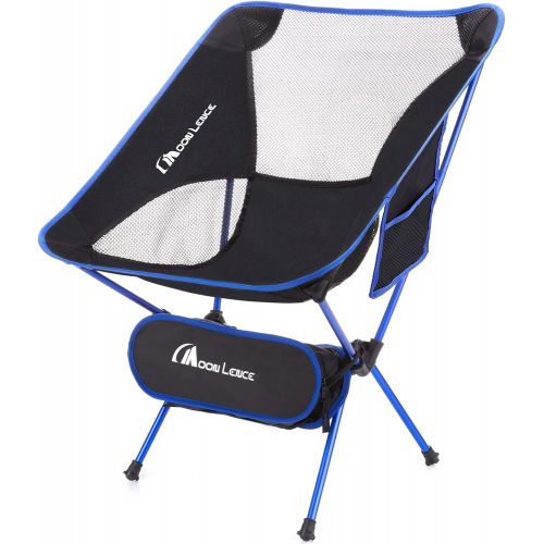  [아마존핫딜][아마존 핫딜] MOON LENCE Outdoor Ultralight Portable Folding Chairs with Carry Bag Heavy Duty 242lbs Capacity Camping Folding Chairs Beach Chairs