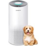 Air Purifiers for Home Large Room Up to 1076 Ft2, MORENTO HEPA Air Purifiers for Bedroom 22 dB, Air Cleaners for Pet Dander, Dust, Pollen, Odor, Smoke, with 7 Color Light, KILO, White