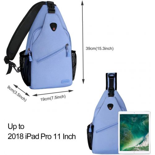  [아마존베스트]MOSISO Sling Backpack, Multipurpose Crossbody Shoulder Bag Travel Hiking Daypack