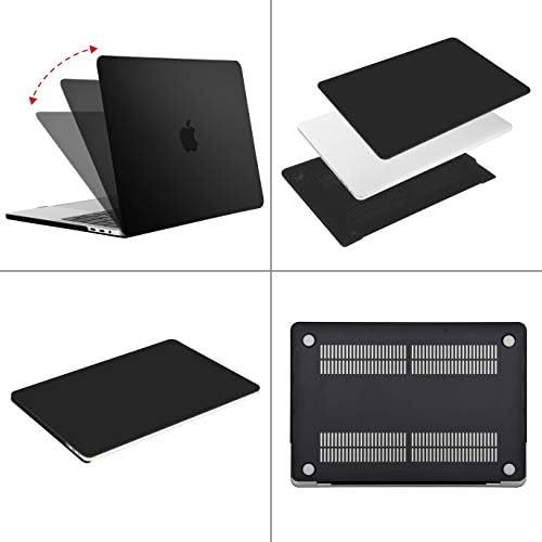  [아마존베스트]MOSISO MacBook Pro 15 inch Case 2019 2018 2017 2016 Release A1990 A1707, Plastic Hard Shell Case&Keyboard Cover&Screen Protector&Storage Bag Compatible with MacBook Pro 15 Touch Ba